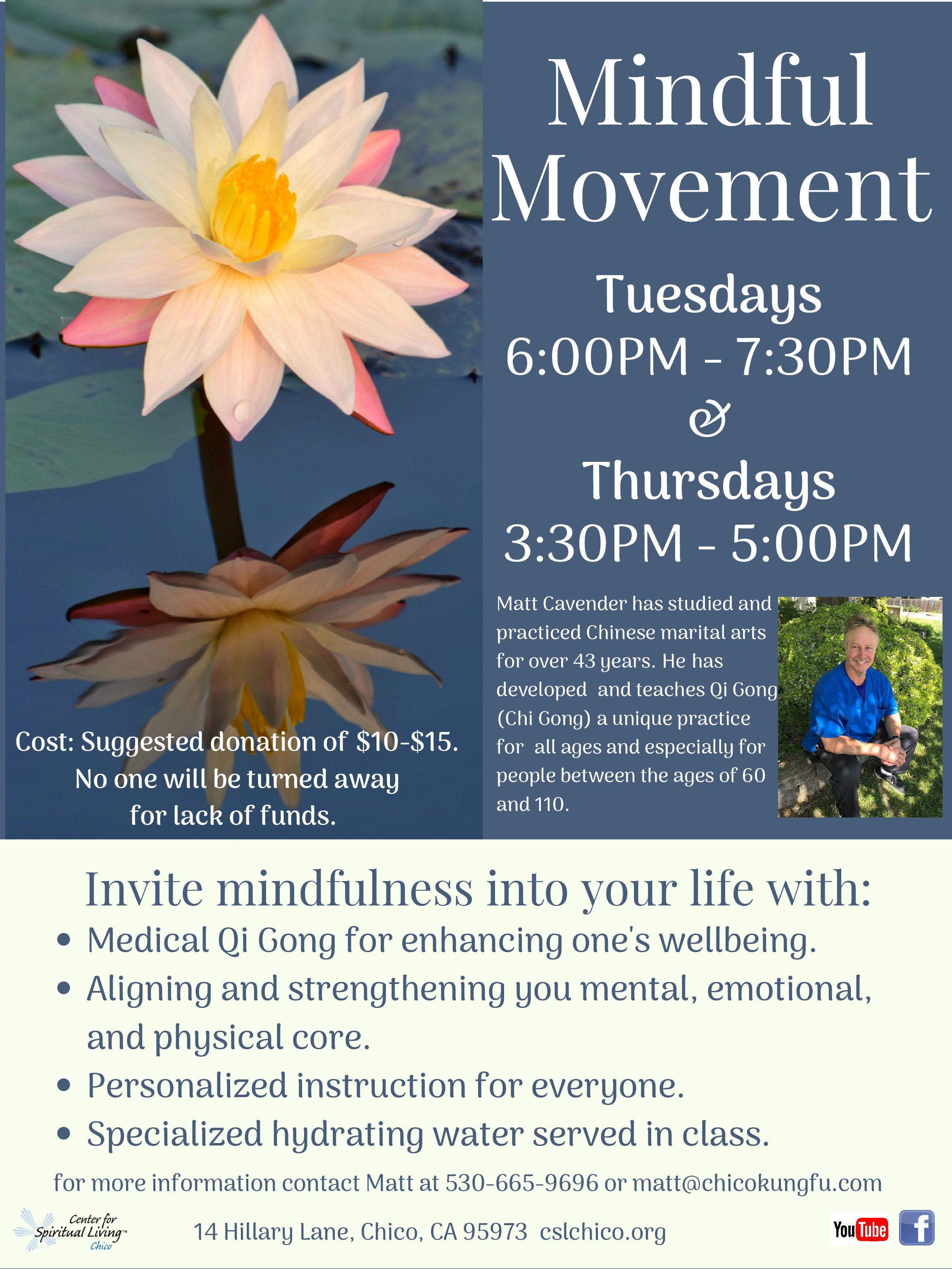 Mindful Movement – Center For Spiritual Living Chico