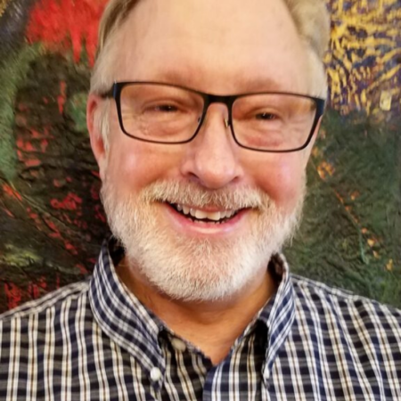 Portrait of John Boyle at Center for Spiritual Living, Chico